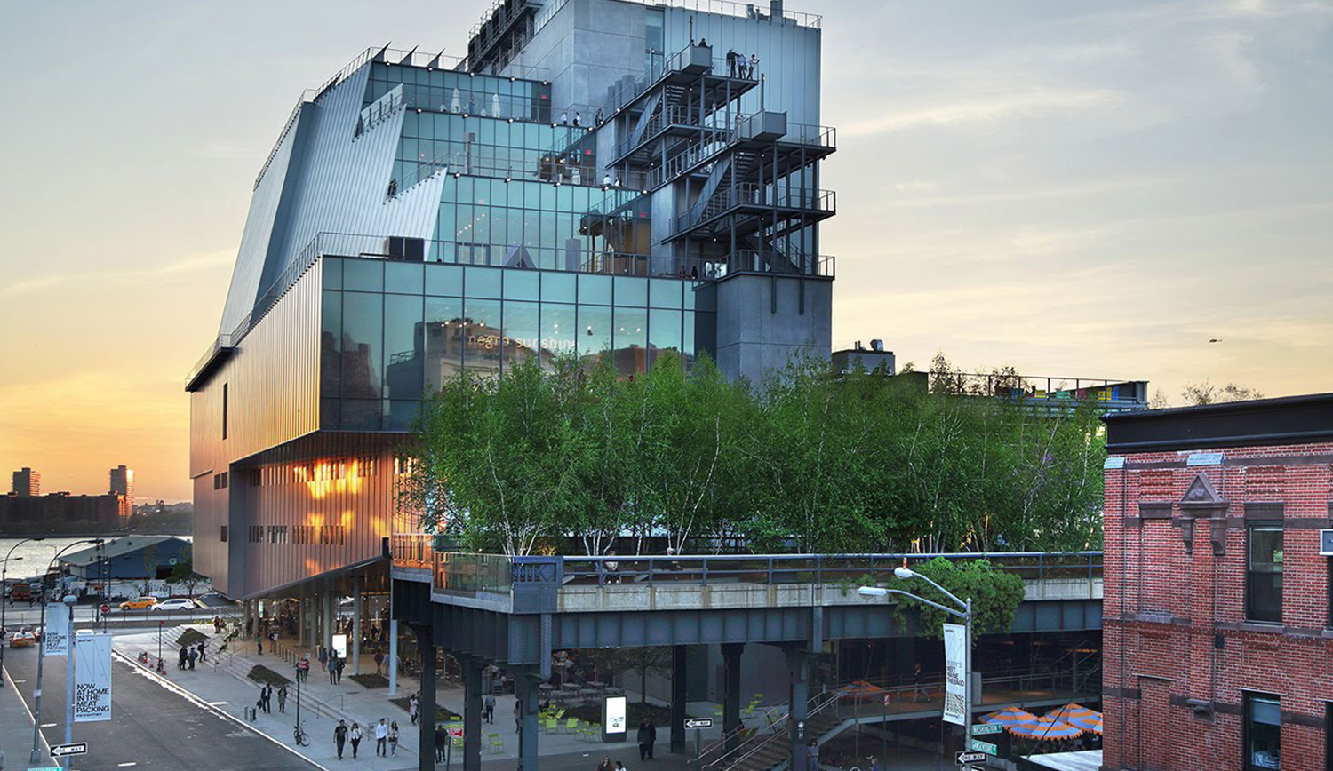 ホイットニー美術館の外観