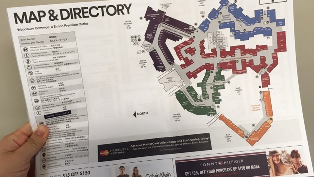 ウッドベリーコモンアウトレットでのショッピングリスト作成と計画的な買い物