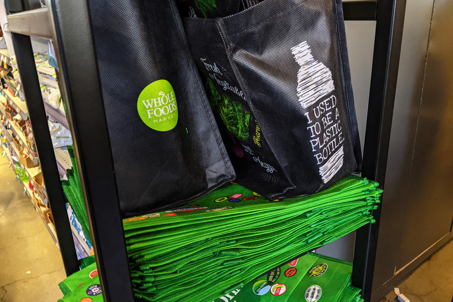 Whole Foodsのトートバッグの写真