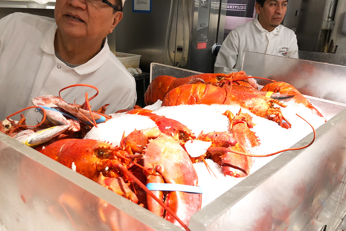 チェルシーマーケットの中にあるロブスタープレイス